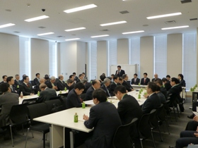 自民党北海道ブロック両院協議会との懇談会