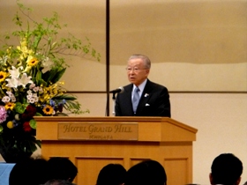 伊藤義郎北海道自衛隊協力会連合会会長あいさつ