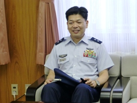 22日  小川能道第2航空団司令兼千歳基地司令