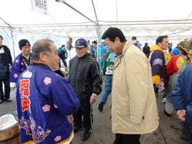 寒い一日でしたが、皆さん笑顔が絶えません