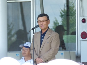 竹内大会長あいさつ