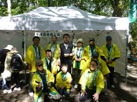 宮崎県人会の皆さんと 