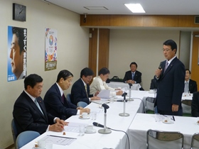 駐連協要望(自民党北海道ブロック両院議員会)