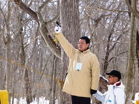 7Kmスターターを務めました ?