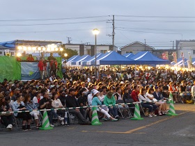 盛り上がりがピークとなった会場