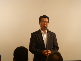 山口市長開催地あいさつ 