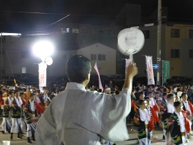 夏祭りの締めくくりにふさわしい盛り上がりでした