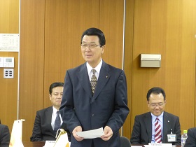 山口市長歓迎あいさつ 