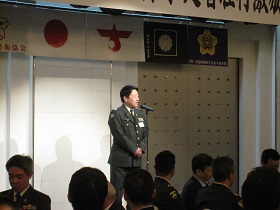 岡本自衛隊札幌地方協力本部長あいさつ