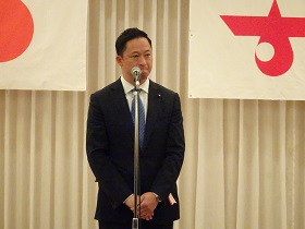 和田義明衆議院議員あいさつ