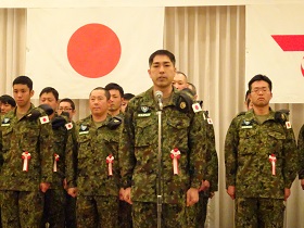 派遣隊員の皆さん 